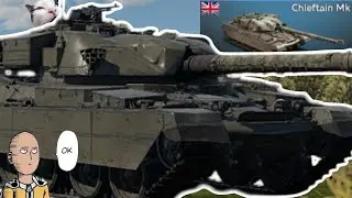 its head is super strong like a turtle shell🗿(Chieftain Mk) | War Thunder mobile