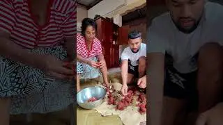Making Roucou from scratch with grandma. #trinidad #trinifoodie