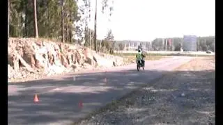 H&ouml;gfartstr&auml;ning l&auml;tt MC 125cc med 16 &aring;rig f&ouml;rare