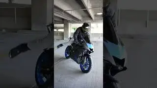 YAMAHA R6 #SOUND#LOUD#IN TUNNEL#DYNAMIC#LOOK#like #subscribe