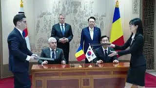 Romania's President Visit to South Korea