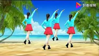 广场舞,民族风《勒勒车上唱情歌》清脆的歌声，唱出浓浓草原情