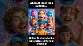 2025 Meme: Italian Brainrot - The AI Meme Trend Taking Over! #AI #Meme #shorts #TechHumor