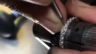 How to set pave setting