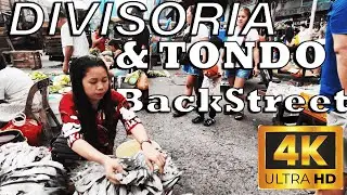 Raw Manila Street Life 🇵🇭 | Hidden TONDO Alleys & Divisoria Market As A Foreigner [4K Walking Tour]