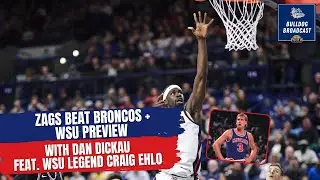 Gonzaga Beats Santa Clara + WSU Preview with Craig Ehlo