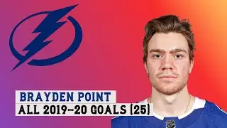 Brayden Point (#21) All 25 Goals of the 2019-20 NHL Season