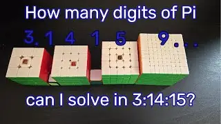 How many digits of Pi can I solve in 3:14:15?