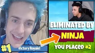 5 YouTubers NINJA KILLED In Fortnite: Battle Royale