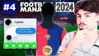 VENTA DE UN JUGADOR MUY IMPORTANTE!! | FC Barcelona | Football Manager 24 #4