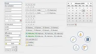 Java Swing UI - Demo WebLaF Java Look and Feel