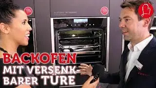 Backofen mit versenkbarer T&uuml;re