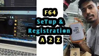F64 Setup & Registration A2Z,, বাংলায় f64  সেটাপ,,, 🥰🥰 #hhhtech
