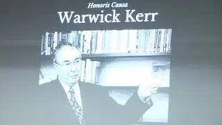 T&iacute;tulo Honoris Causa ao Prof. Dr. Warwick Estevam Kerr