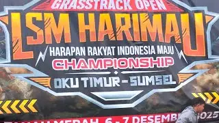 Bapak bupati OKut memberi nasehat kepada pembalap langsung gas pembalap perebutan juara