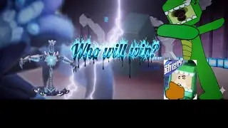 Mini egor MNLT VS Shadow Troll mini world block art 