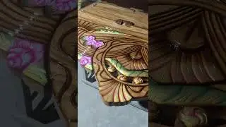 Pu Polish Wooden box bed #shorts #ytshorts #tarundesigntips