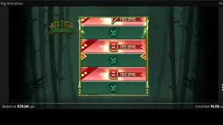 BIG BAMBOO Slot $2000 Session