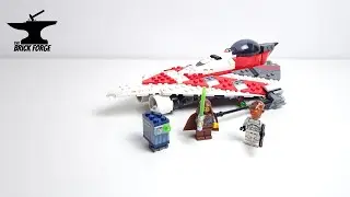 Lego Star Wars 75388 Jedi Bob's Starfighter Speed Build