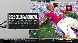 Футбол CFB на ESPN2: матч между командами South Carolina State и North Carolina Central