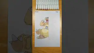 Kangama Art #art #pokemon #shorts