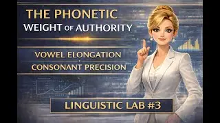 The Phonetic Weight of Authority | Vowel Elongation & Consonant Precision