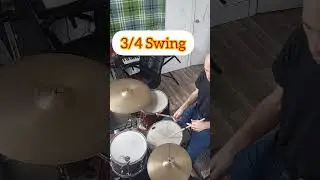 rum Lesson! 4 over 3 Jazz Drum Lick!