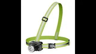 LED Night Running Light With 6 Lighting Modes Reflective Safety For Cycling Jogging Work Adults Kids