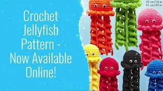 King Cole Jellyfish Crochet pattern - Toastie yarn