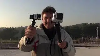 Feiyu-tech FY-G4  steady Handheld gimbal  test and compare