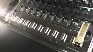 MPK SFP packaging clamshell plastic box transceiver container tray