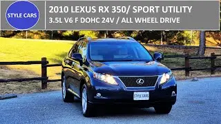 2010 LEXUS RX 350 Engine & Driving