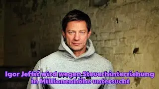 Igor Jeftić ein Schauspieler dem Film Die Rosenheim Cops wird wegen Steuerhinterziehung untersucht