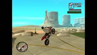Biggest Ramp cross with torn bike || Mega ramp mod || Gaming Jaa 2023