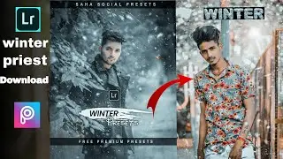 Winter - Tone Lightroom presets / Winter Photo Editing / Lightroom Editing Background Change in 2022