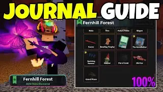 BEST WAY TO COMPLETE FERNHILL FOREST JOURNAL In Roblox DIG