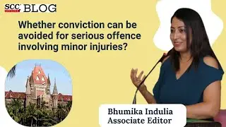 Whether conviction can be avoided for serious offence involving minor injuries?