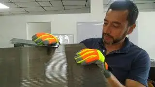 cómo sellar contra la pared perfil especial para policarbonato