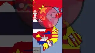 Vietnam War With Countryballs| #shorts #viral #fyp #override #vietnam #asia #history #fypシ