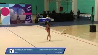 Isabella Mencarini - clavas (ARA) I CONTROL SUDAMERICANO MENORES 2025