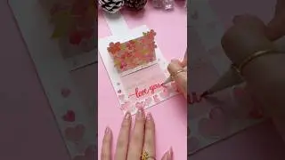 DIY Floral Love Card for Valentine 🌸