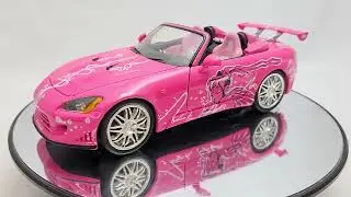 ERTL 2000 Honda S2000 VeilSide Pink The Fast and the Furious 2 Fast 2 Furious Suki Movie Car
