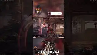 GENENERAL SHAO 49% DAMAGE WITH MAVADO #generalshao #mavado  #mk1 #combos #shorts