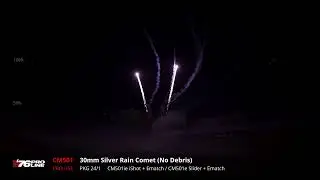 CM501 / CM501ie 30mm Silver Rain Comet (No Debris) iShot + Ematch - '76 Pro Line Italia 2026