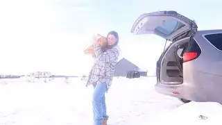 Подготовка к сильной зимней буре на ферме | Покупка продуктов, приготовление ужина и заготовка еды