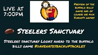 Steelers Sanctuary Buffalo Bills Preview