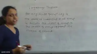 Subgroup and Cosets