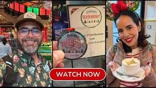 Disney Springs en Navidad 2025 | &Aacute;rboles Navide&ntilde;os, Santa Claus y Decoraci&oacute;n M&aacute;gica