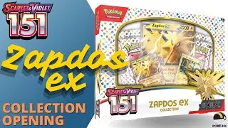 Pokemon Scarlet & Violet 151 Zapdos Collection Opening