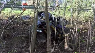 Sinsheim: Schwerer Motorradunfall auf B292